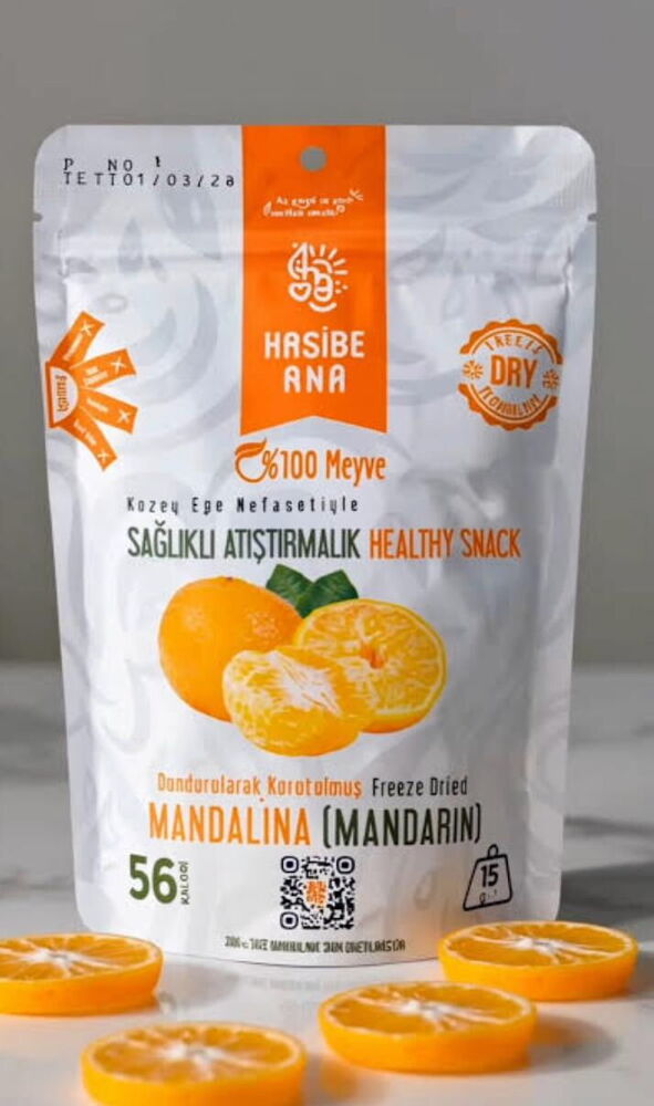 HASIBE ANA FREEZE DRY MANDALINA 20 G*12 ADET