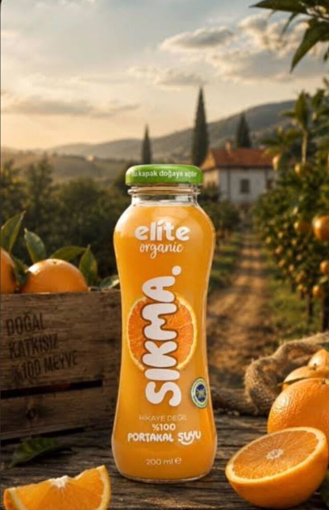 ICECEK ELITE SIKMA PORTAKAL SUYU 200ML 3*4