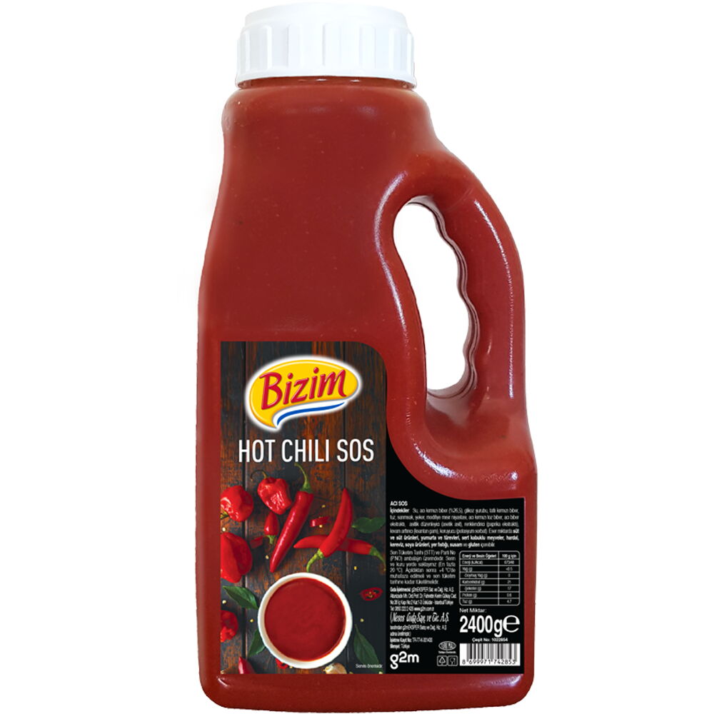 SOS HOT CHILI 2,4 KG