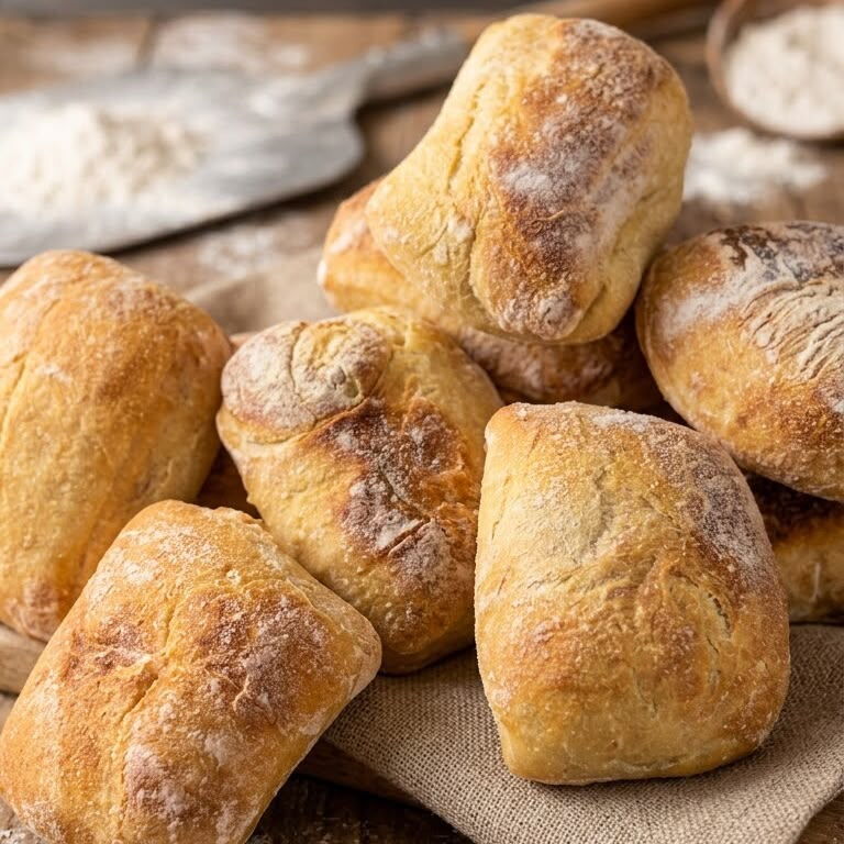 EKMEK CIABATTA SADE ROLL (40 G)