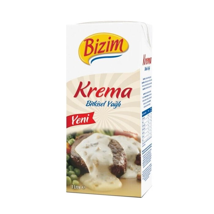 KREMA YEMEKLIK 1 LT * 12 LI KAFE