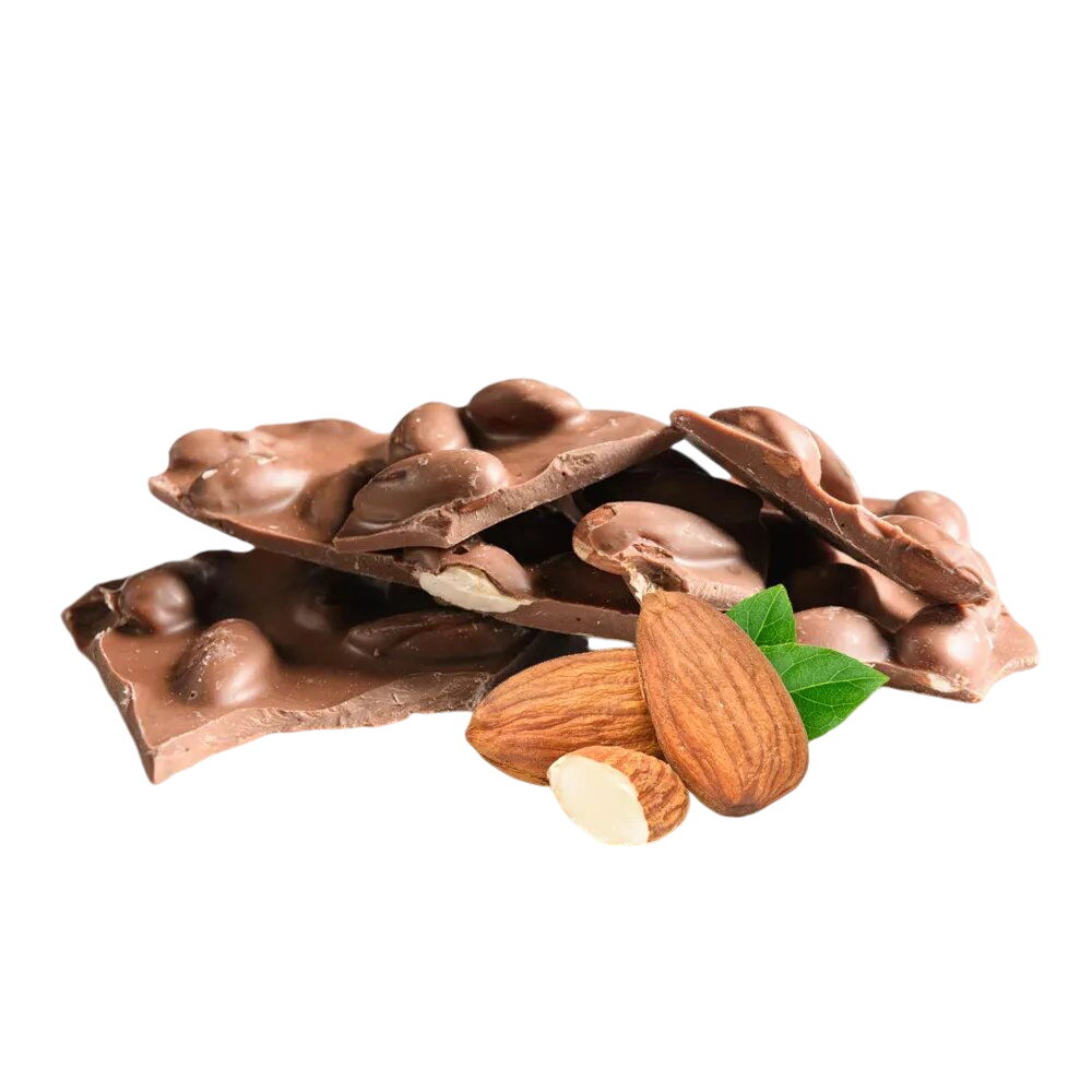 BADEMLİ SÜTLÜ TABLET ÇİKOLATA 100 GR