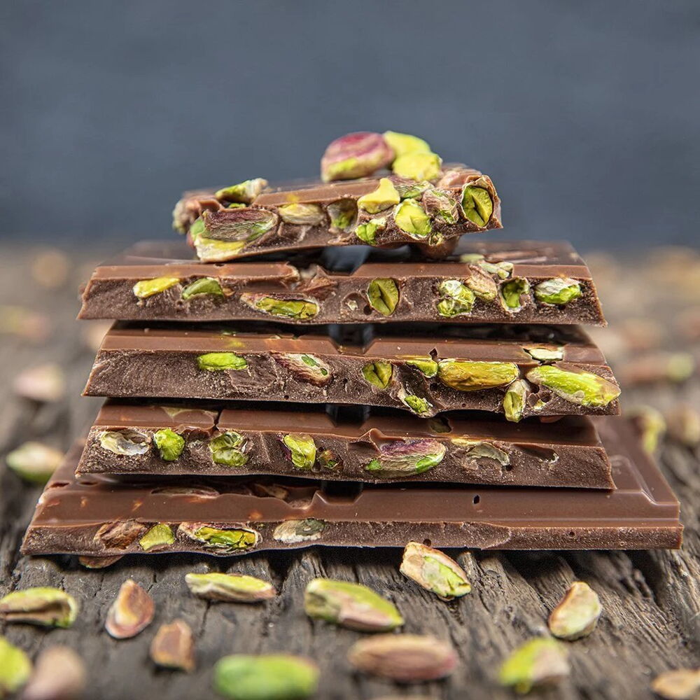 ANTEP FISTIKLI SÜTLÜ TABLET ÇİKOLATA 100 GR