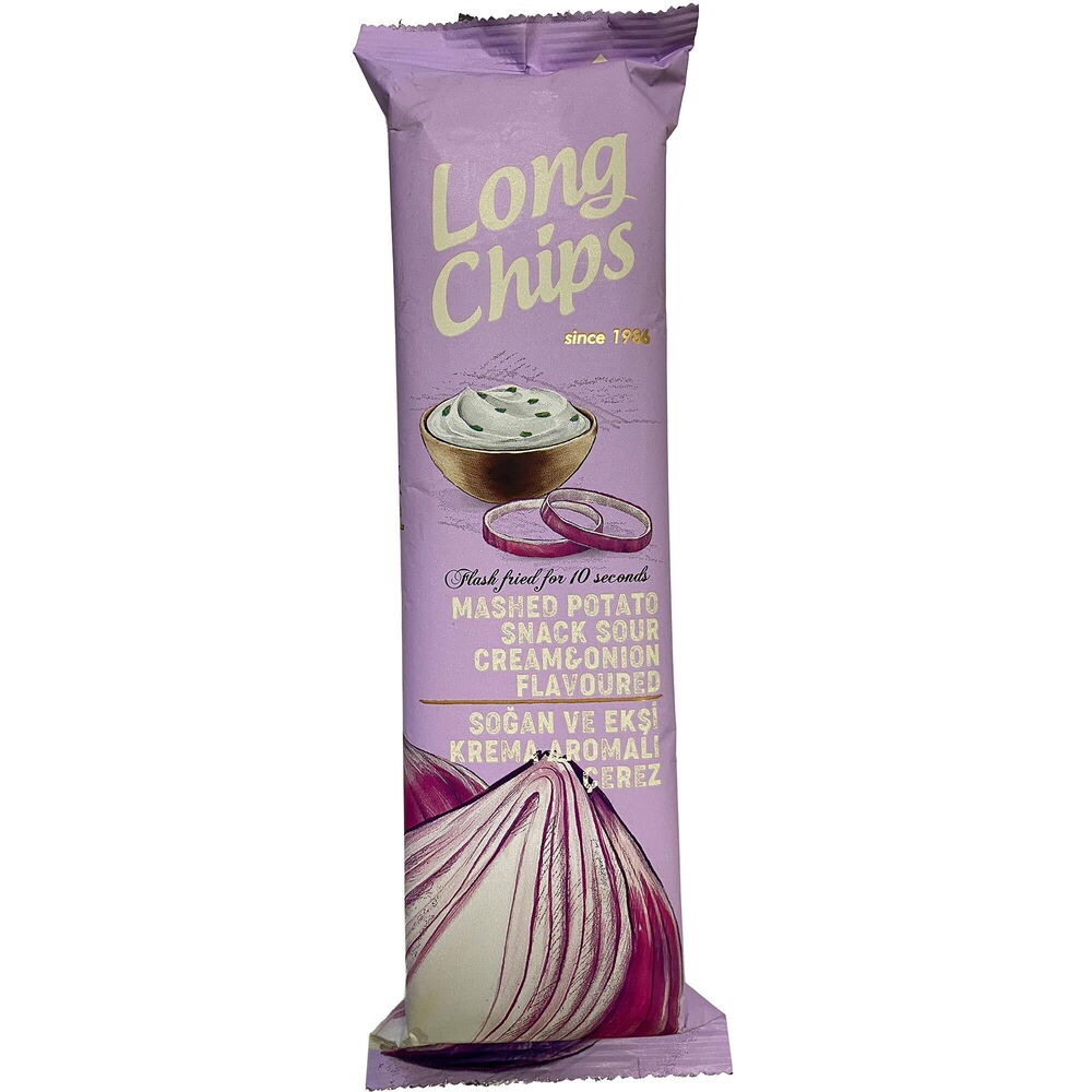 CIPS SOGAN VE EKSI KREMA AROMALI 75 G*20 ADET
