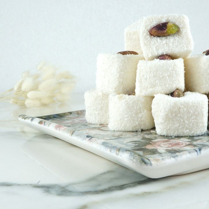 LOKUM BEYAZ ANTEP FISTIKLI