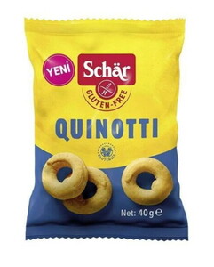 GLUTENSIZ BISKUVI SHCAR QUINOTTI 40 G #1